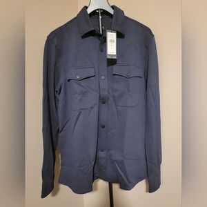Mavi Men's Dark Blue Button Down Shirt
